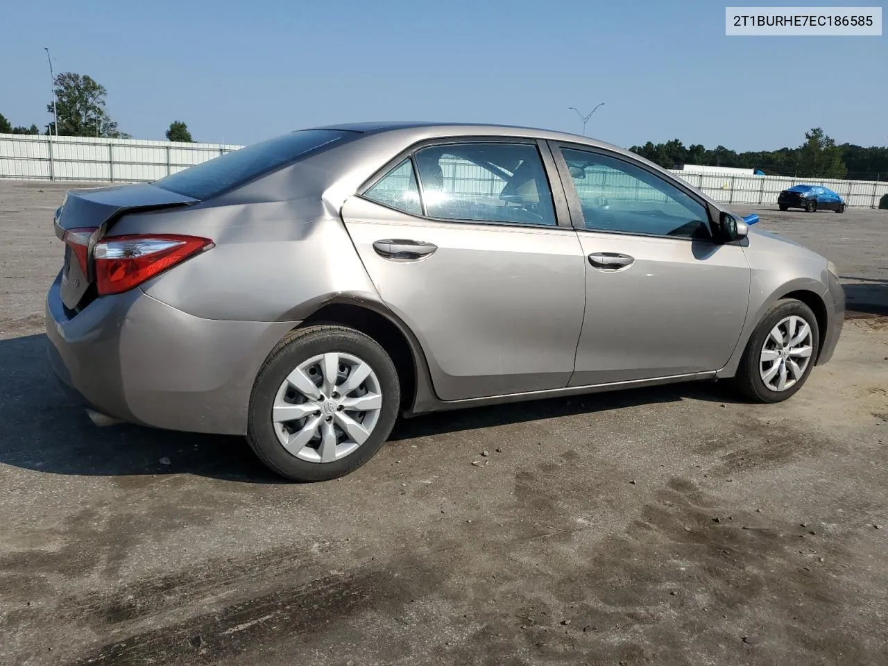 2014 Toyota Corolla L VIN: 2T1BURHE7EC186585 Lot: 69323684