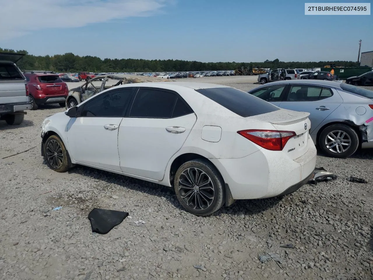 2014 Toyota Corolla L VIN: 2T1BURHE9EC074595 Lot: 69485234