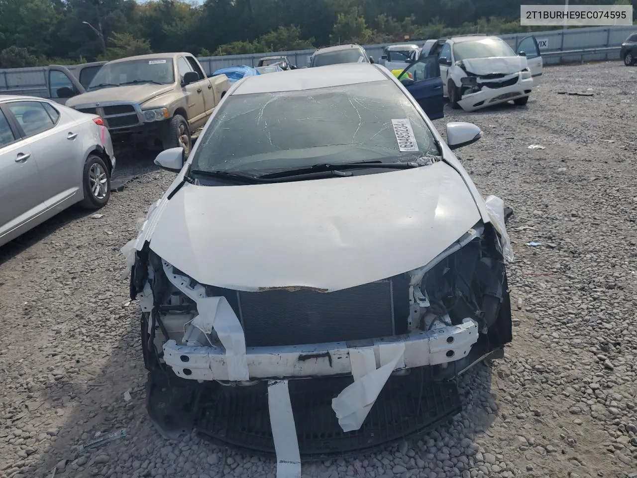 2T1BURHE9EC074595 2014 Toyota Corolla L