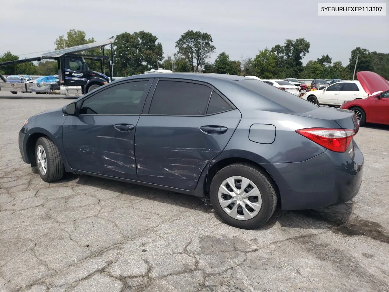 2014 Toyota Corolla L VIN: 5YFBURHEXEP113307 Lot: 69495344