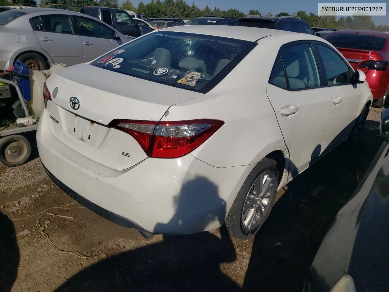 2014 Toyota Corolla L VIN: 5YFBURHE2EP001262 Lot: 69577744