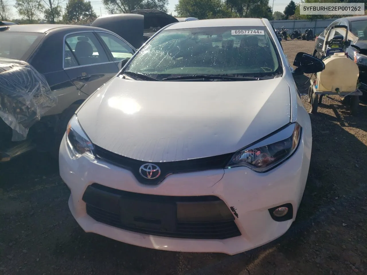 2014 Toyota Corolla L VIN: 5YFBURHE2EP001262 Lot: 69577744