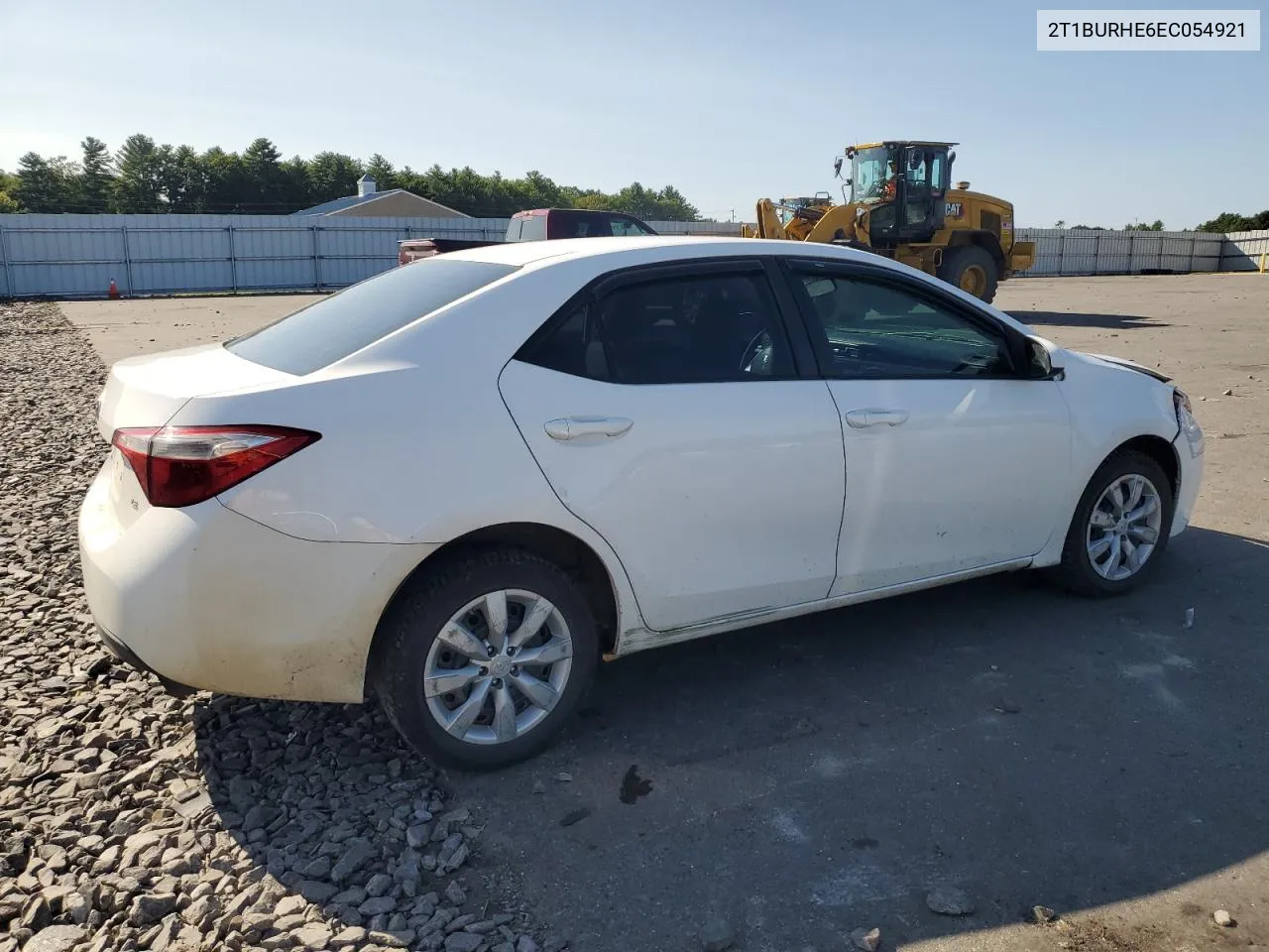 2014 Toyota Corolla L VIN: 2T1BURHE6EC054921 Lot: 69601794