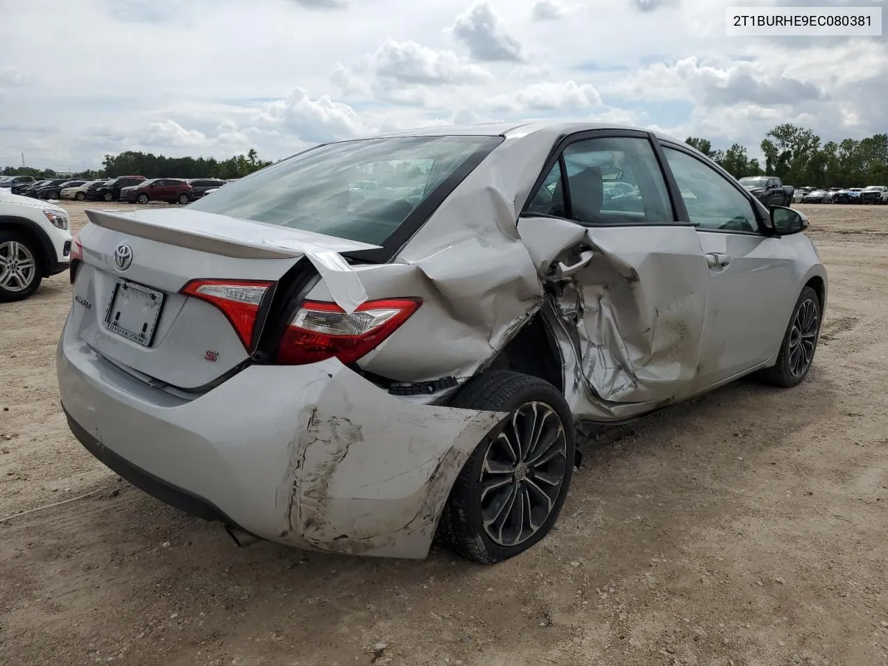 2014 Toyota Corolla L VIN: 2T1BURHE9EC080381 Lot: 69752904