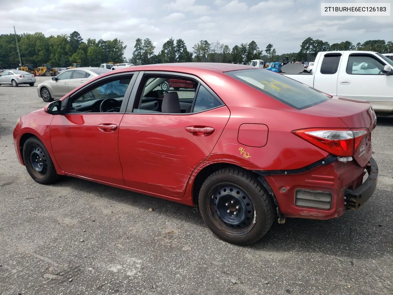 2T1BURHE6EC126183 2014 Toyota Corolla L