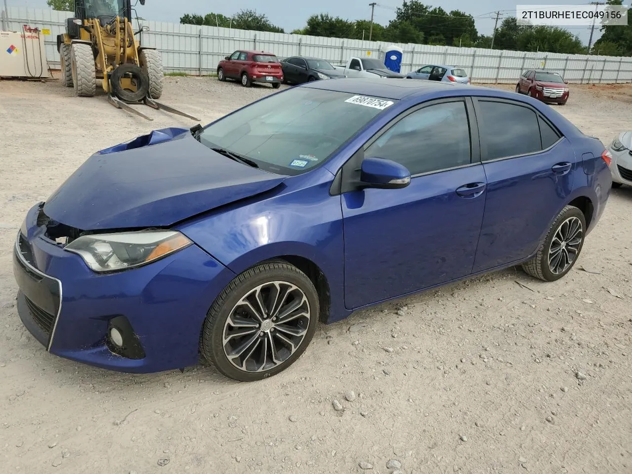 2T1BURHE1EC049156 2014 Toyota Corolla L