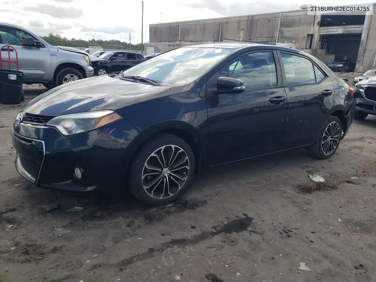 2014 Toyota Corolla L VIN: 2T1BURHE2EC014755 Lot: 69880844