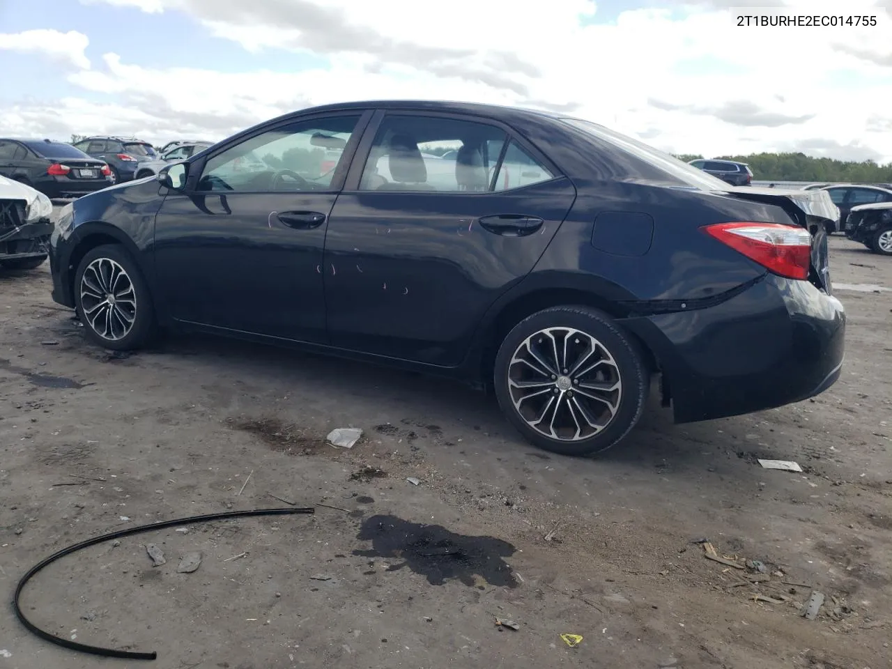 2T1BURHE2EC014755 2014 Toyota Corolla L