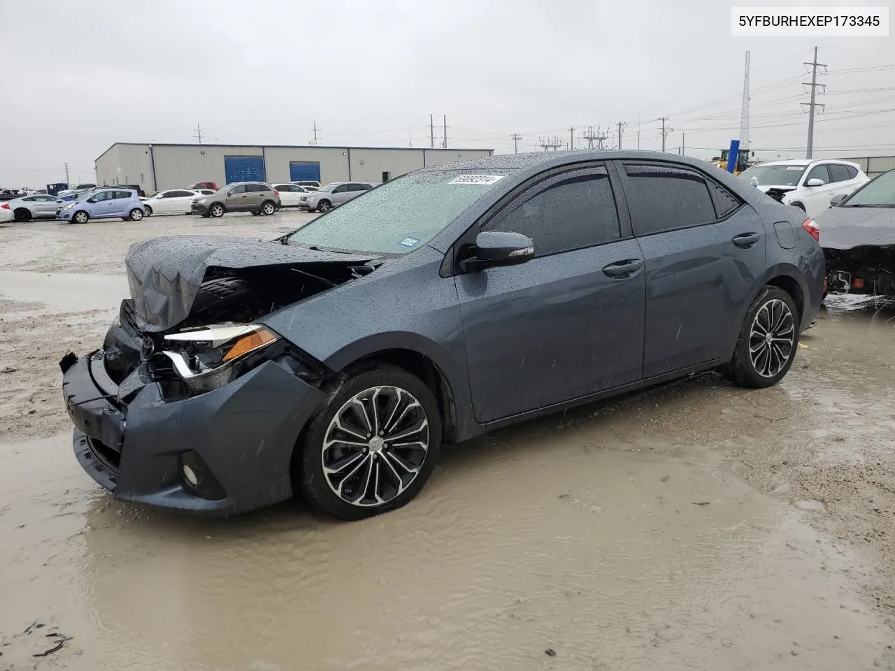 2014 Toyota Corolla L VIN: 5YFBURHEXEP173345 Lot: 69892314