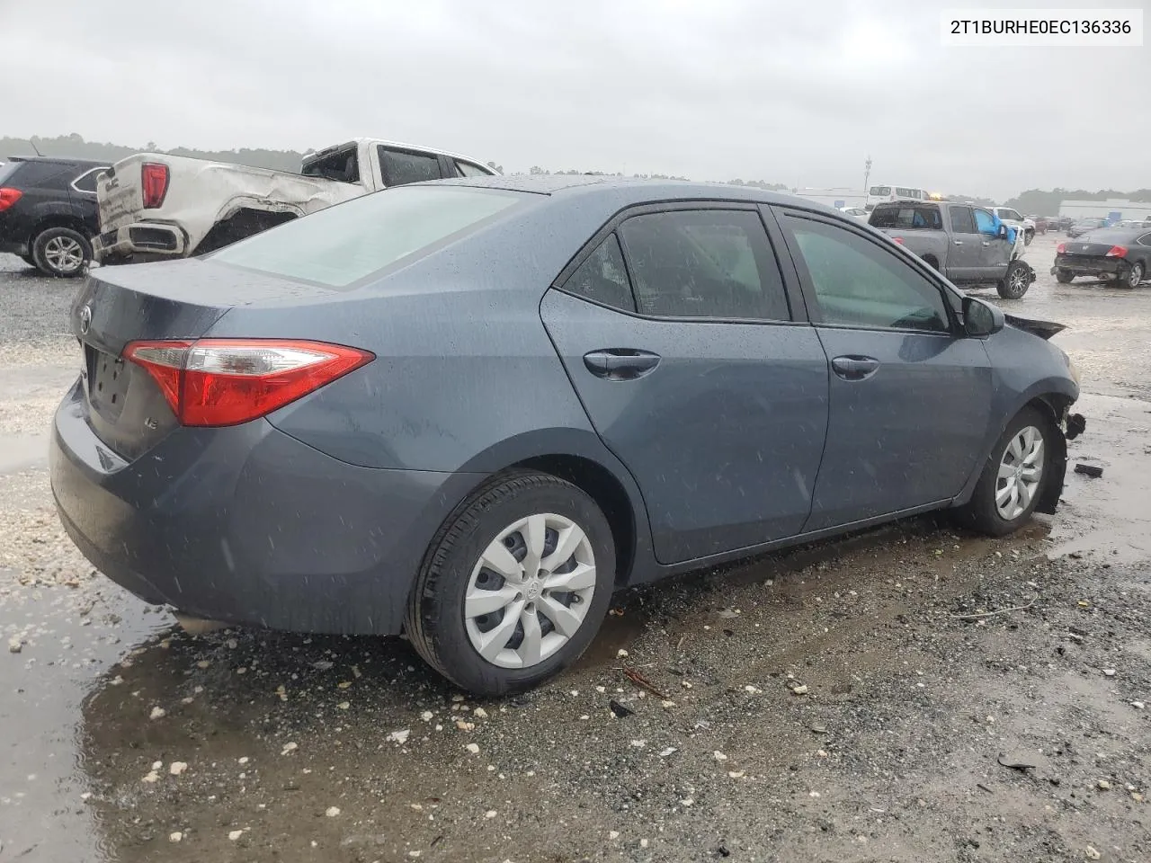 2014 Toyota Corolla L VIN: 2T1BURHE0EC136336 Lot: 69936324