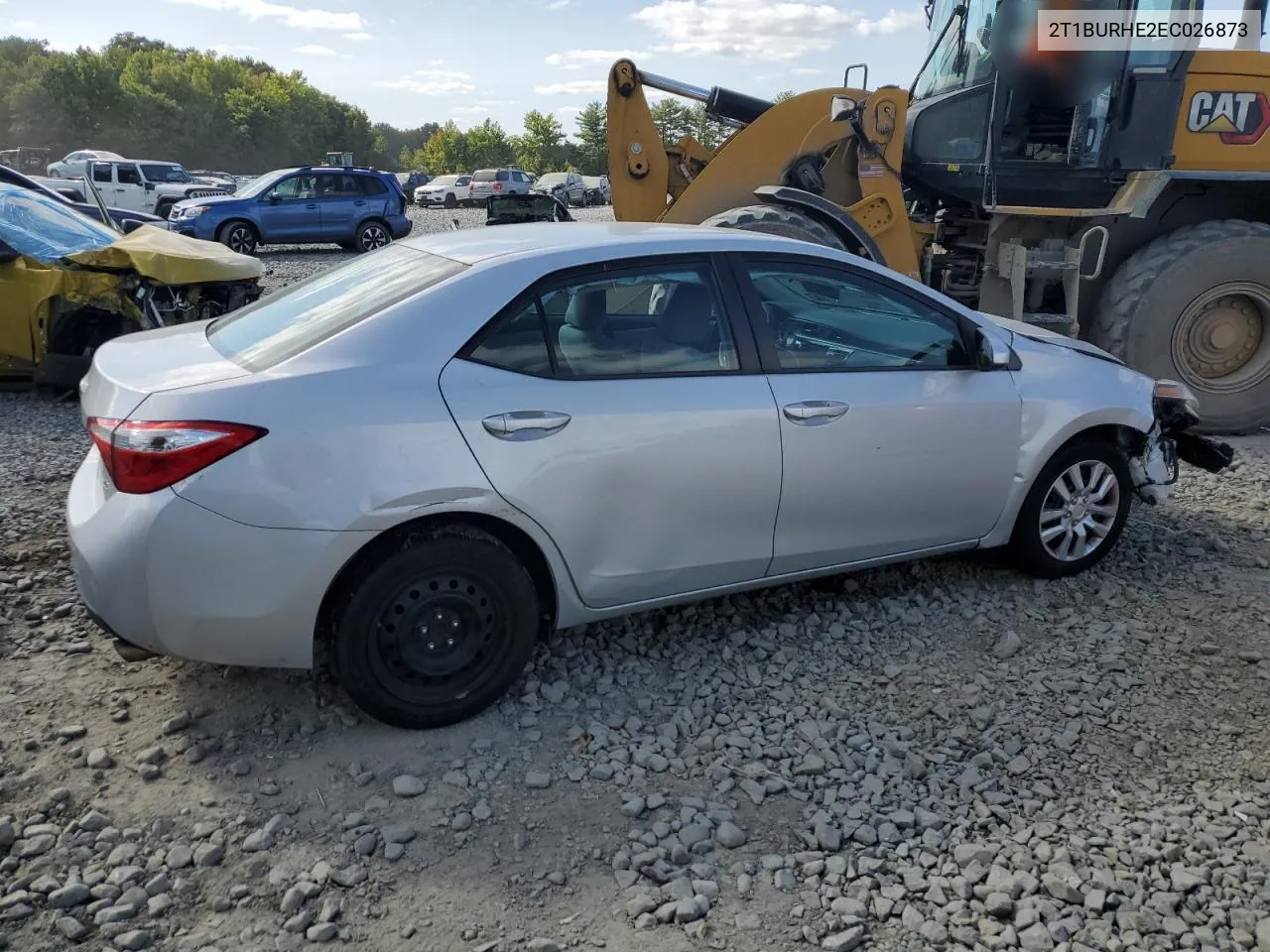 2014 Toyota Corolla L VIN: 2T1BURHE2EC026873 Lot: 70019774