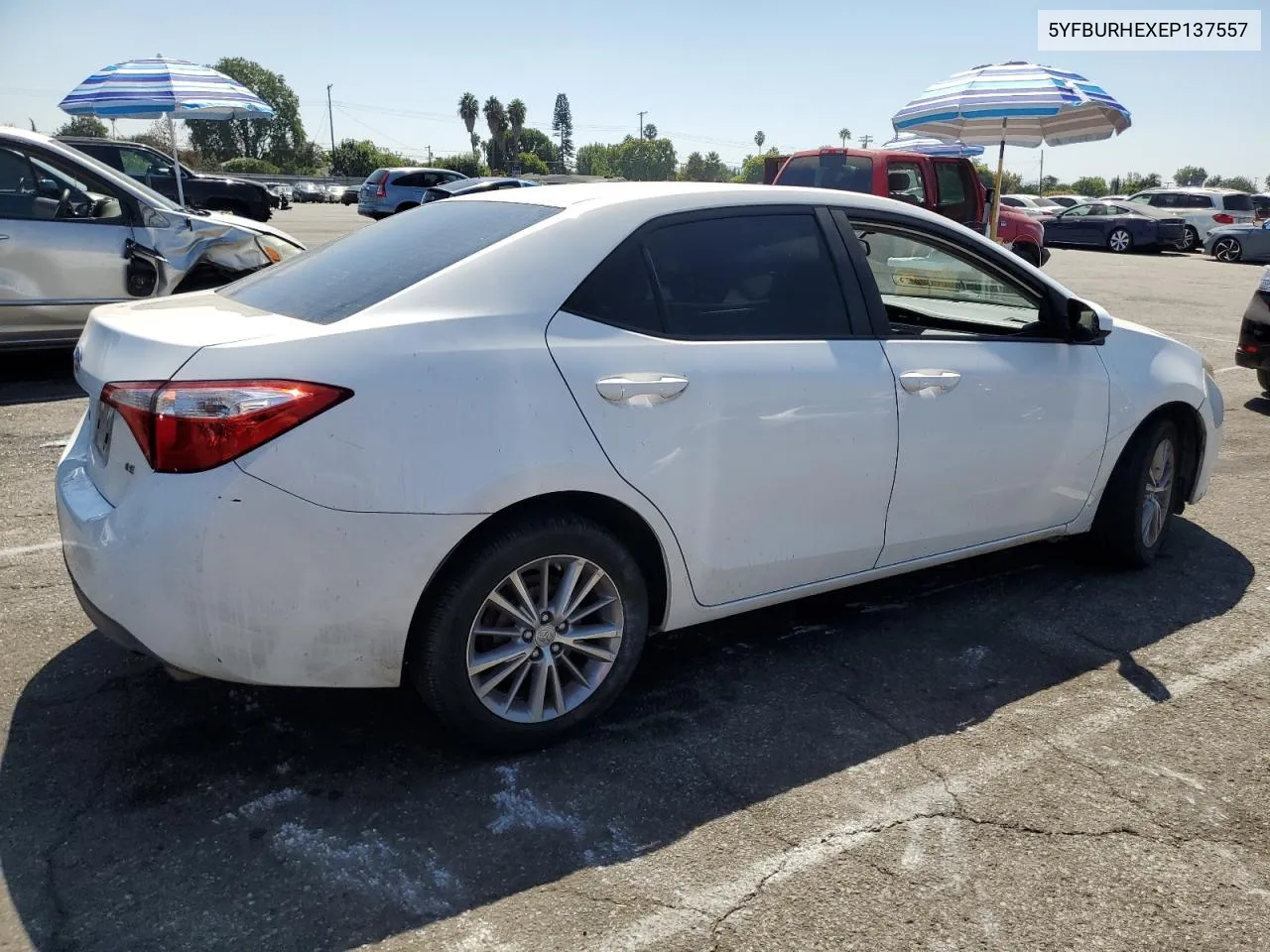 2014 Toyota Corolla L VIN: 5YFBURHEXEP137557 Lot: 70059684