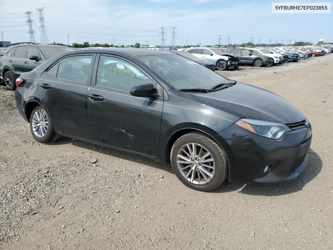 2014 Toyota Corolla L VIN: 5YFBURHE7EP023855 Lot: 70306034