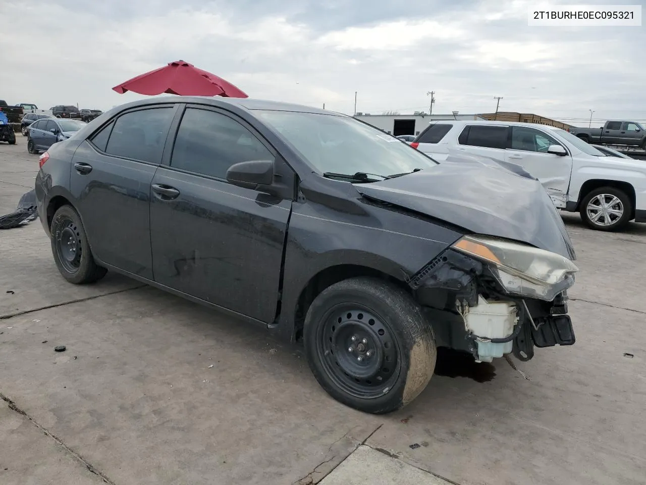 2014 Toyota Corolla L VIN: 2T1BURHE0EC095321 Lot: 70344214