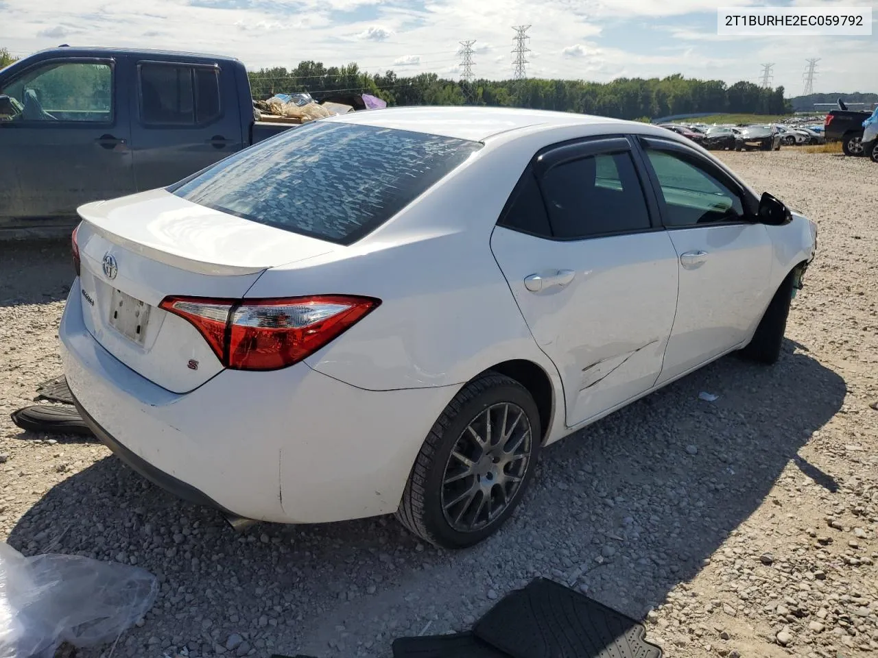 2014 Toyota Corolla L VIN: 2T1BURHE2EC059792 Lot: 70594404