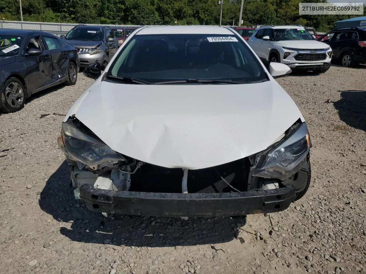 2T1BURHE2EC059792 2014 Toyota Corolla L