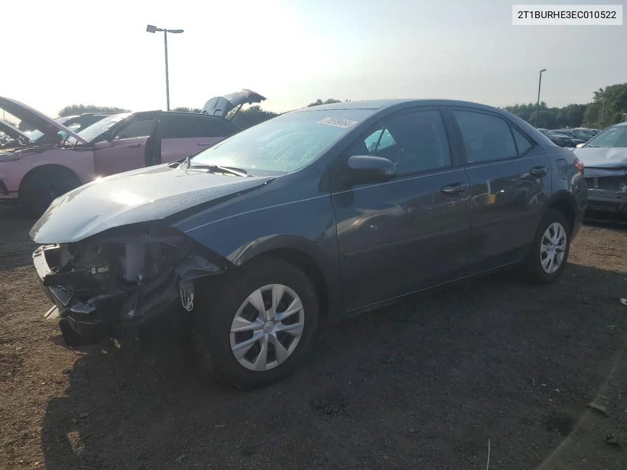 2014 Toyota Corolla L VIN: 2T1BURHE3EC010522 Lot: 70599664