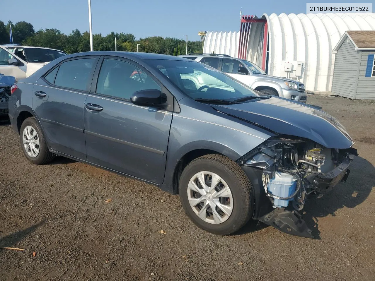 2014 Toyota Corolla L VIN: 2T1BURHE3EC010522 Lot: 70599664