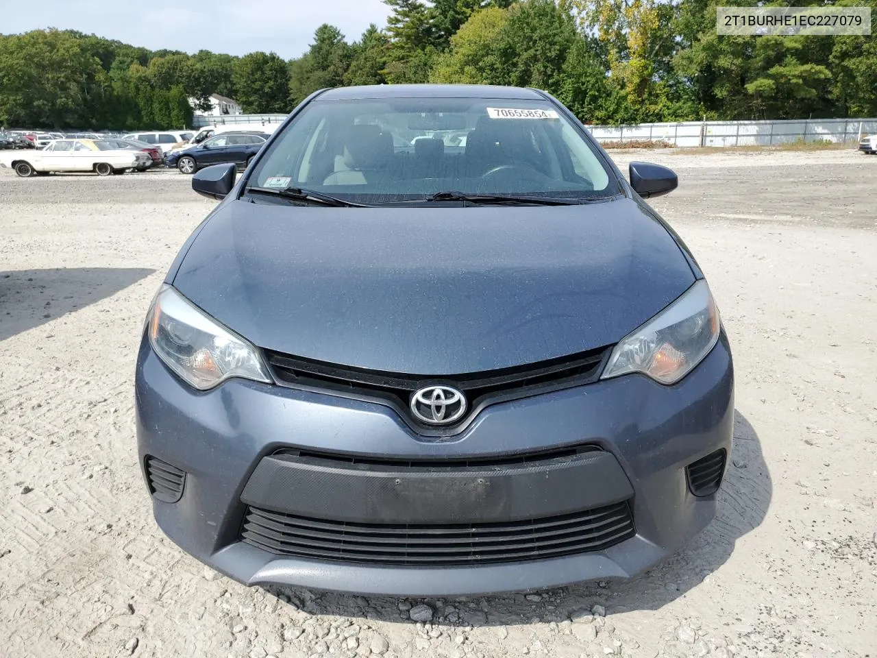 2014 Toyota Corolla L VIN: 2T1BURHE1EC227079 Lot: 70655854