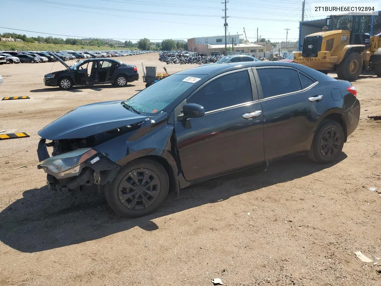 2014 Toyota Corolla L VIN: 2T1BURHE6EC192894 Lot: 70657754