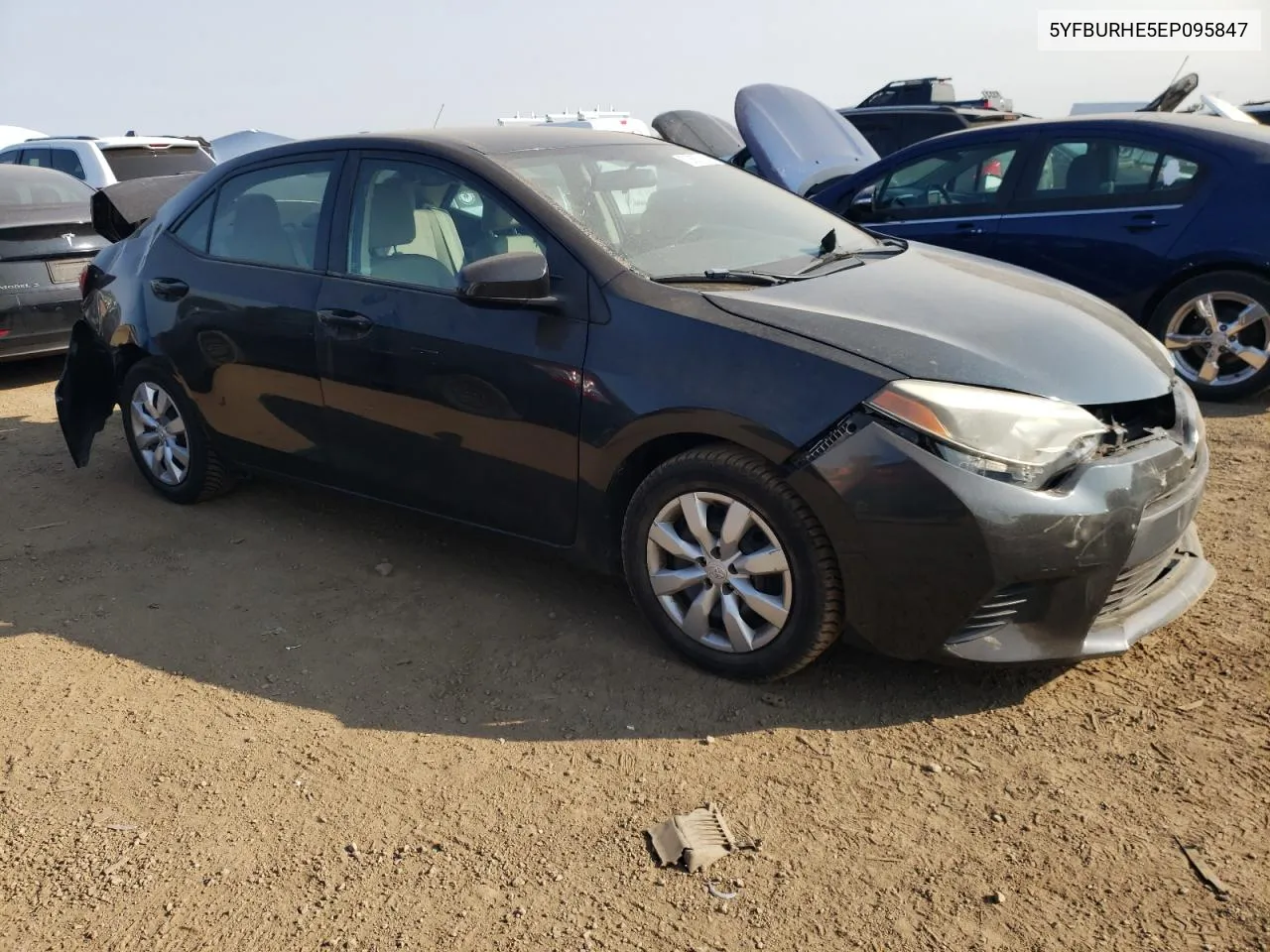 2014 Toyota Corolla L VIN: 5YFBURHE5EP095847 Lot: 70667154