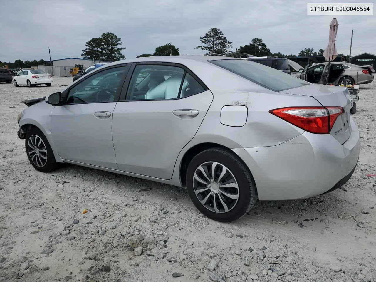 2014 Toyota Corolla L VIN: 2T1BURHE9EC046554 Lot: 70702904