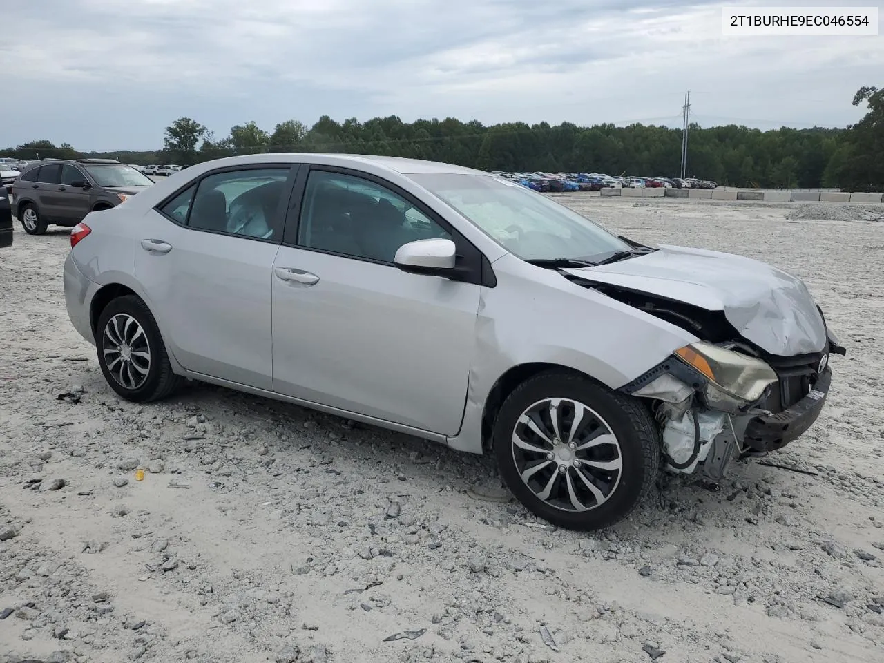 2014 Toyota Corolla L VIN: 2T1BURHE9EC046554 Lot: 70702904