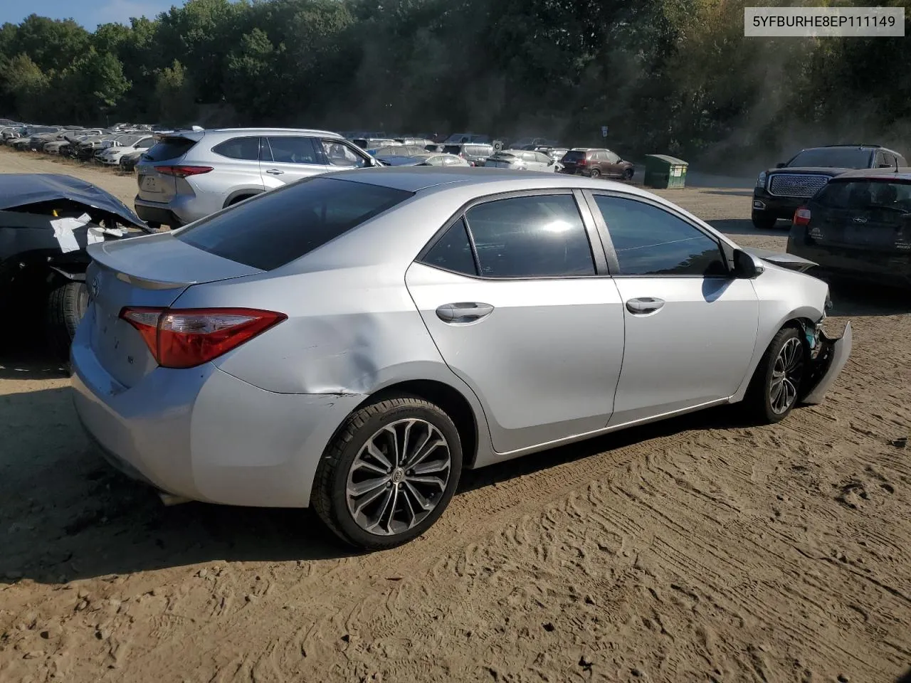 2014 Toyota Corolla L VIN: 5YFBURHE8EP111149 Lot: 70794894