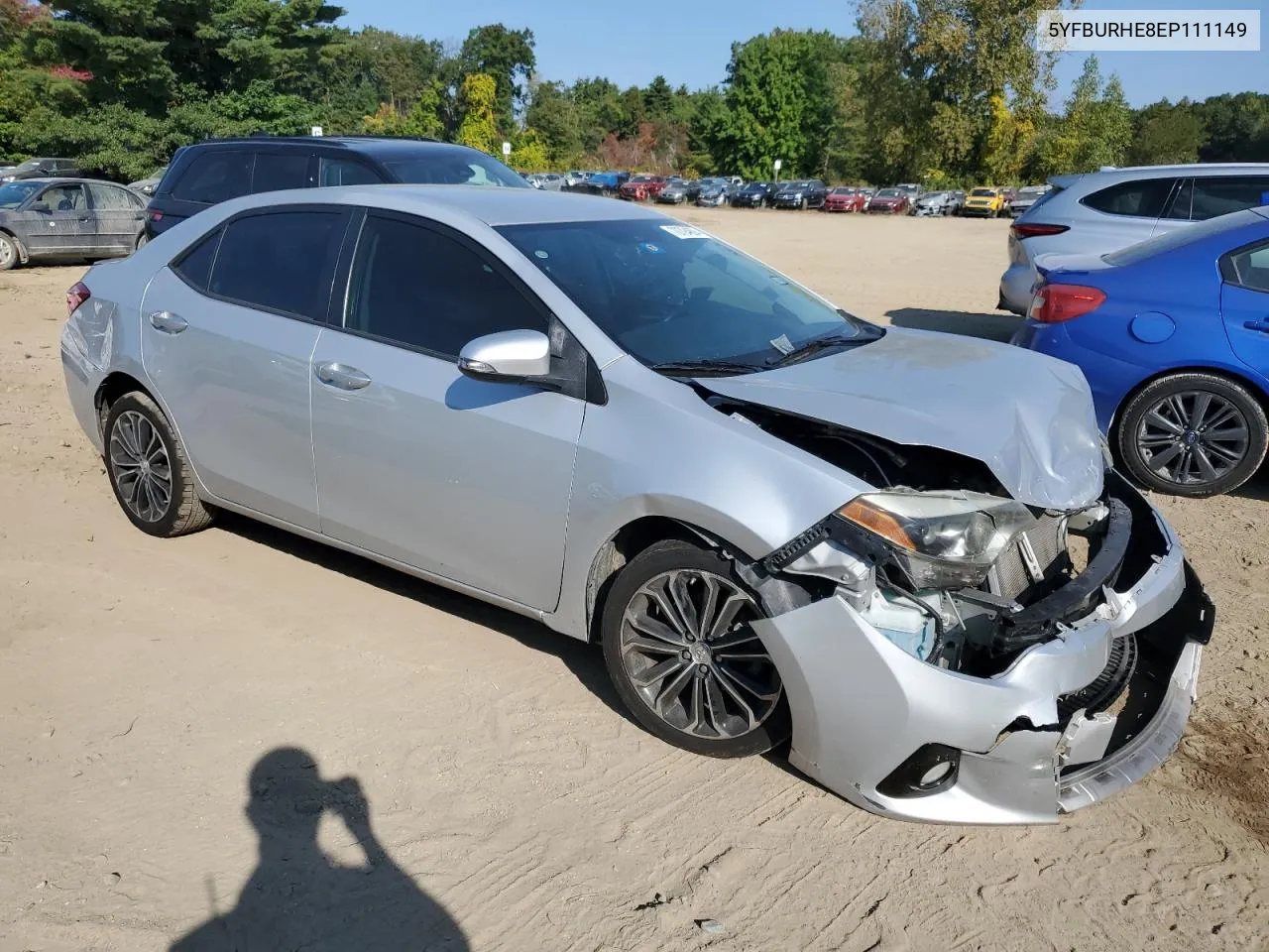 2014 Toyota Corolla L VIN: 5YFBURHE8EP111149 Lot: 70794894