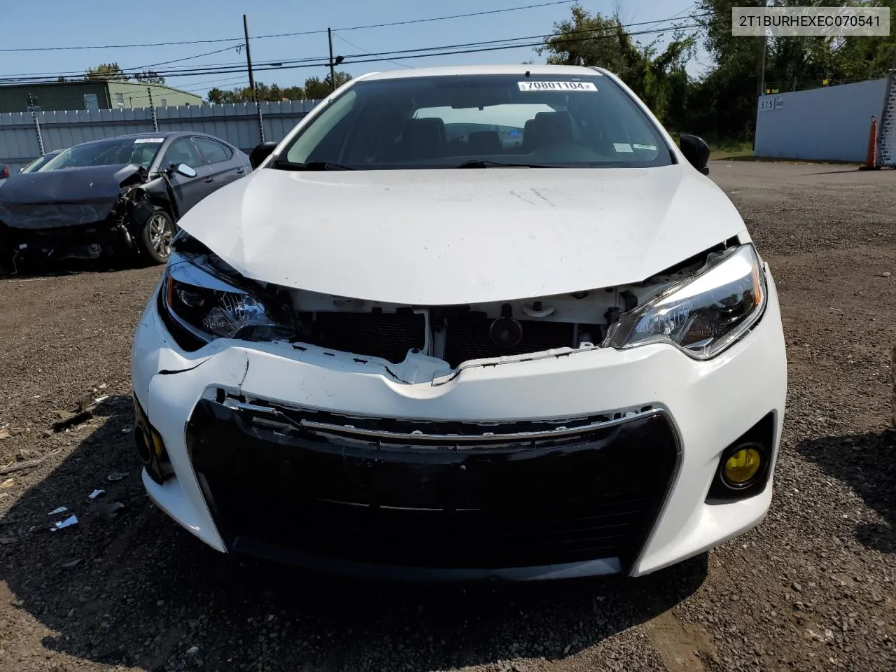 2014 Toyota Corolla L VIN: 2T1BURHEXEC070541 Lot: 70801104