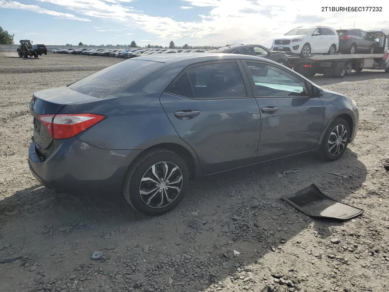 2014 Toyota Corolla L VIN: 2T1BURHE6EC177232 Lot: 70963484