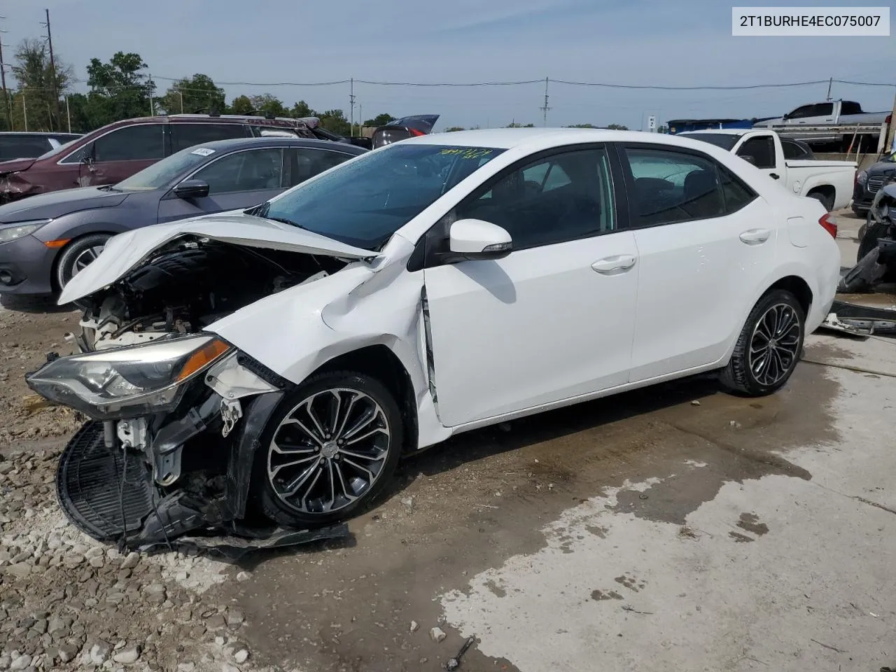 2014 Toyota Corolla L VIN: 2T1BURHE4EC075007 Lot: 70987174