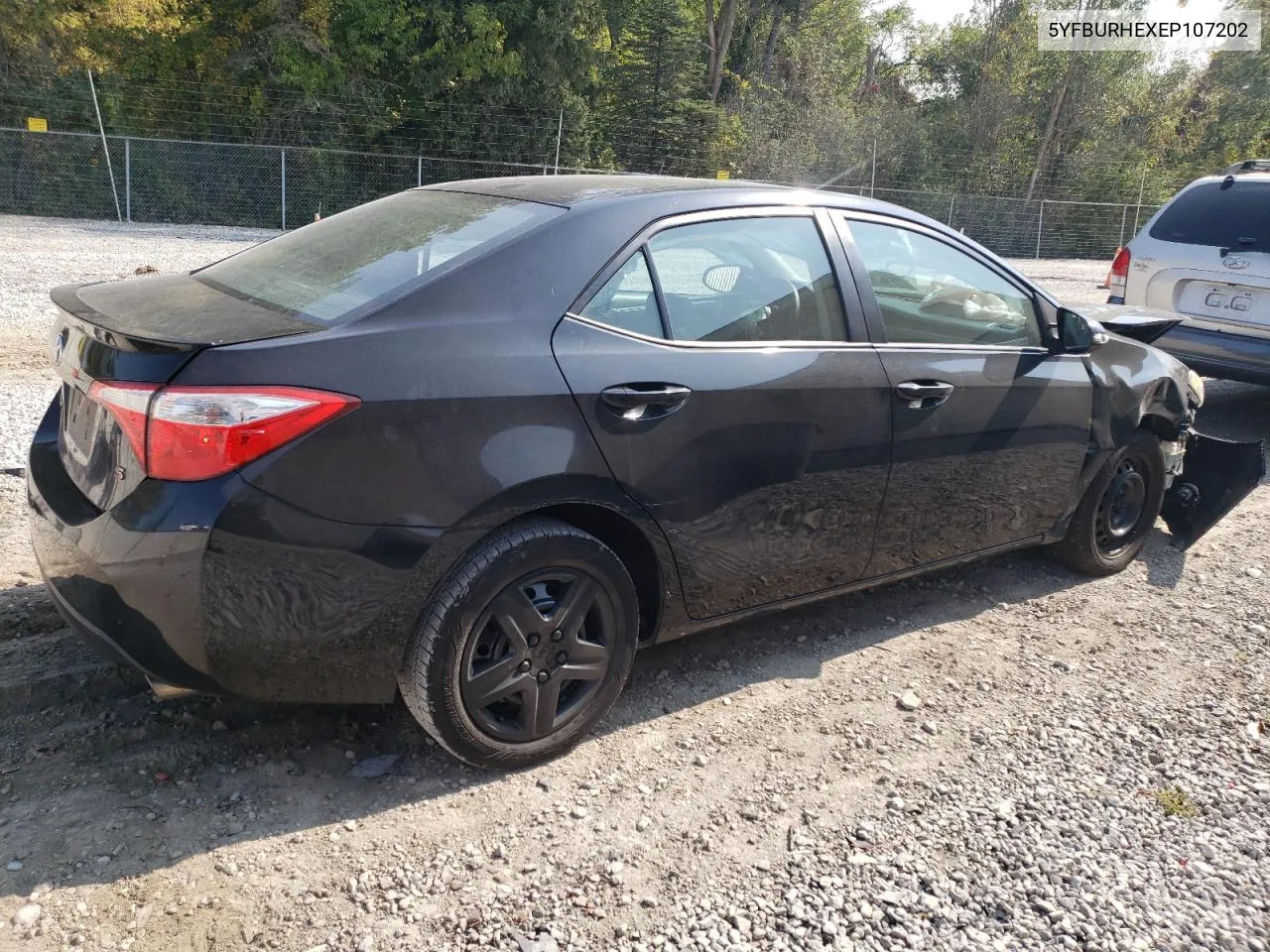 2014 Toyota Corolla L VIN: 5YFBURHEXEP107202 Lot: 71039414