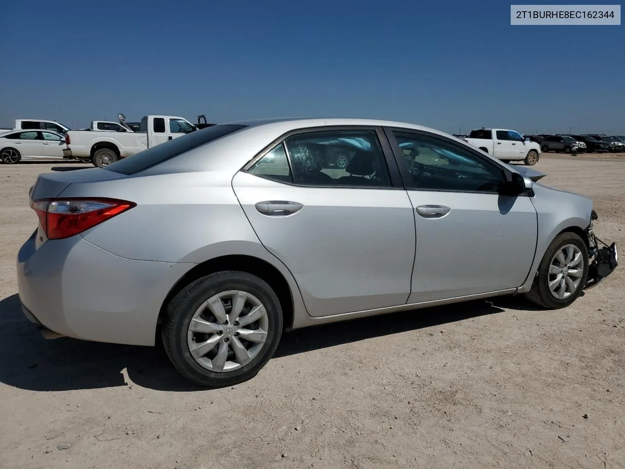 2014 Toyota Corolla L VIN: 2T1BURHE8EC162344 Lot: 71046864