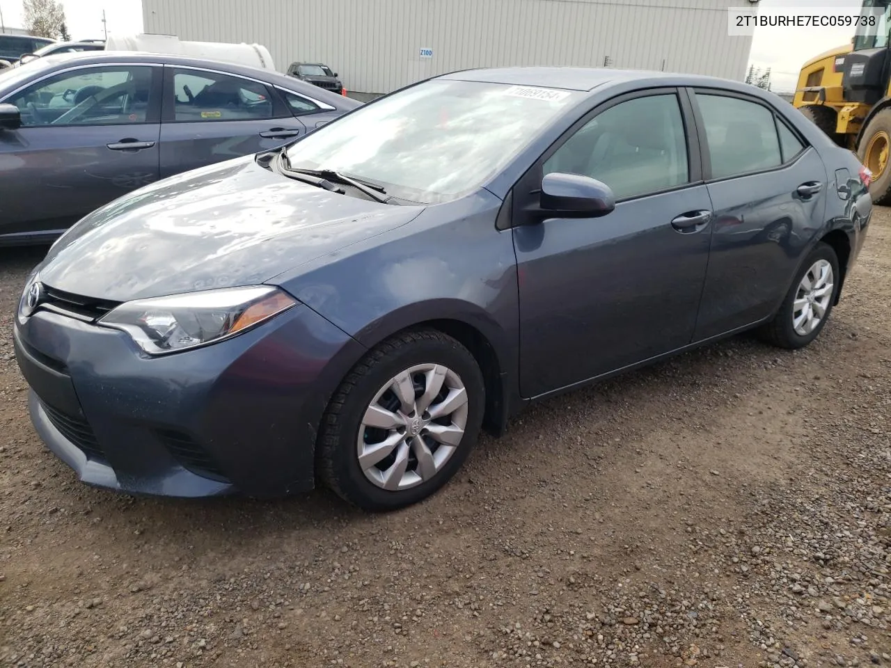 2014 Toyota Corolla L VIN: 2T1BURHE7EC059738 Lot: 71069154