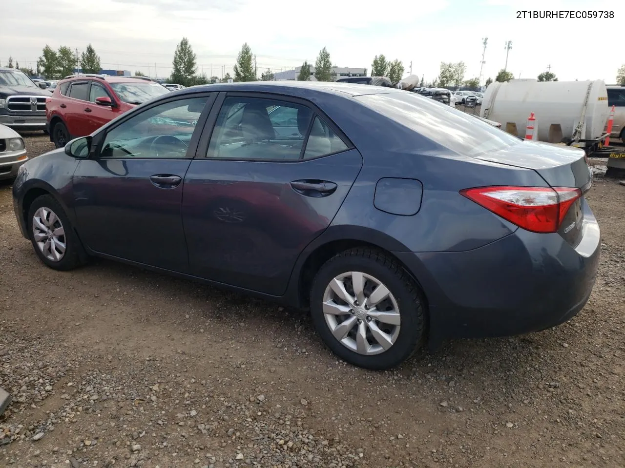 2014 Toyota Corolla L VIN: 2T1BURHE7EC059738 Lot: 71069154