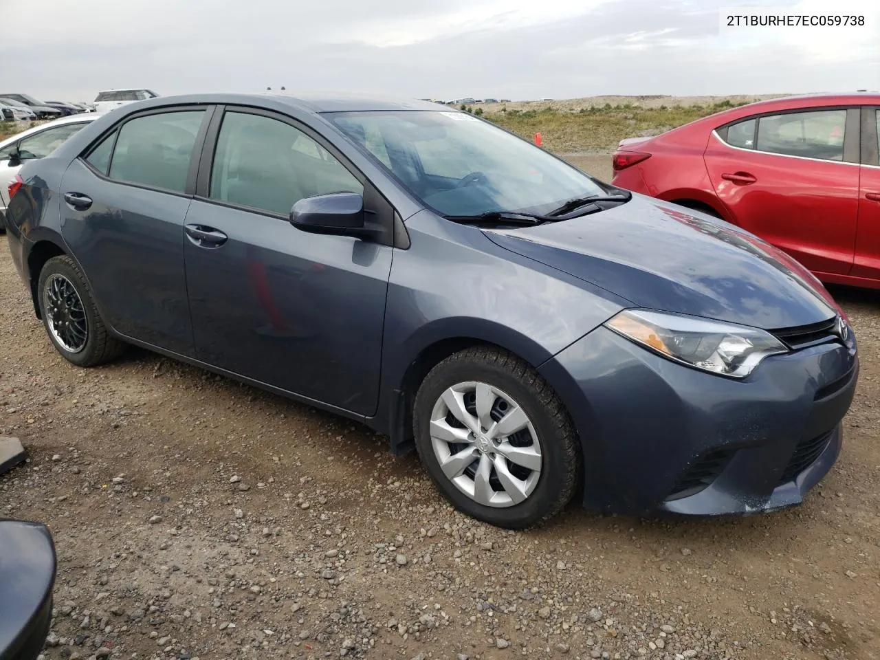 2014 Toyota Corolla L VIN: 2T1BURHE7EC059738 Lot: 71069154