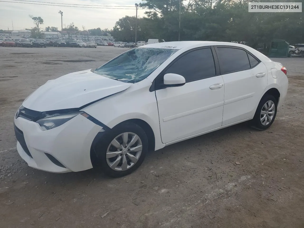 2014 Toyota Corolla L VIN: 2T1BURHE3EC131244 Lot: 71159574