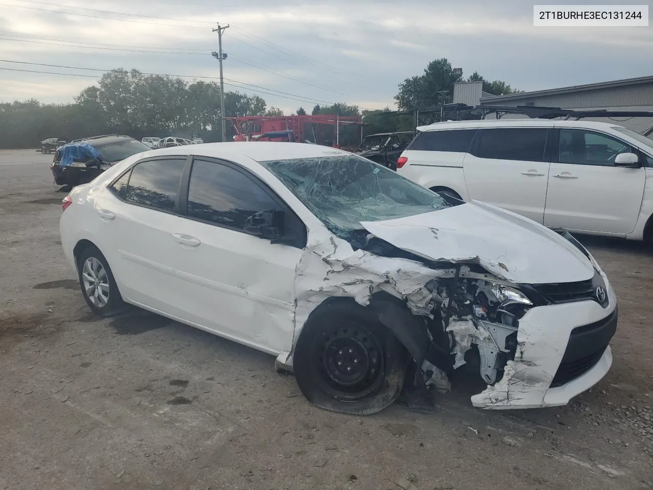 2014 Toyota Corolla L VIN: 2T1BURHE3EC131244 Lot: 71159574