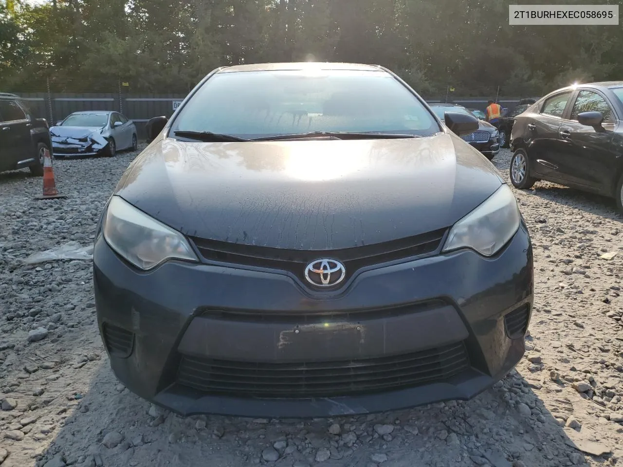 2014 Toyota Corolla L VIN: 2T1BURHEXEC058695 Lot: 71218924