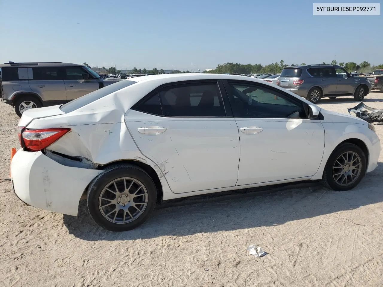 2014 Toyota Corolla L VIN: 5YFBURHE5EP092771 Lot: 71228454