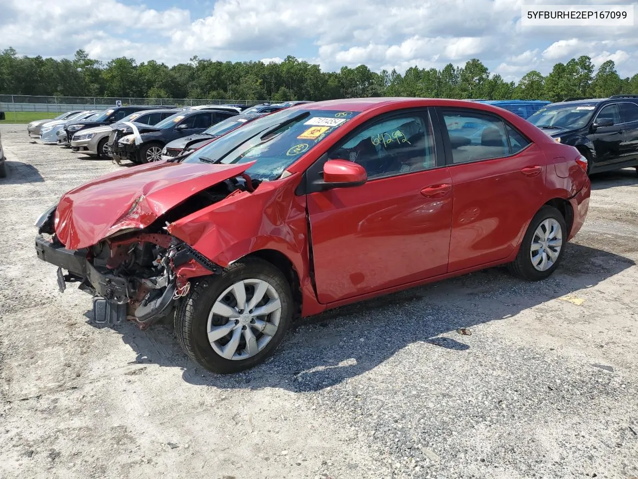 5YFBURHE2EP167099 2014 Toyota Corolla L