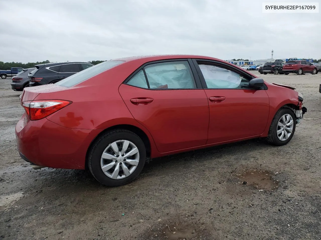 2014 Toyota Corolla L VIN: 5YFBURHE2EP167099 Lot: 71314554