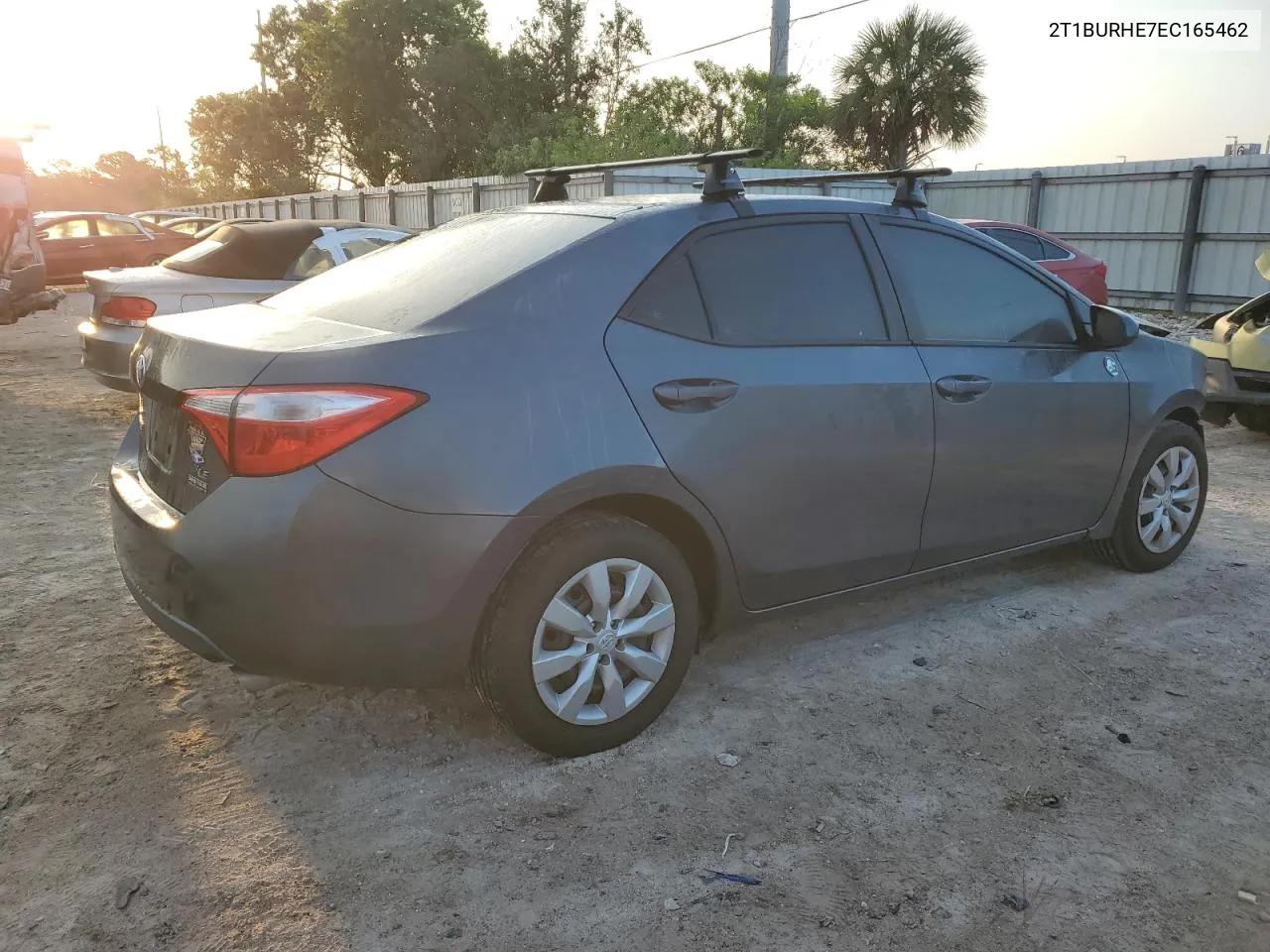 2014 Toyota Corolla L VIN: 2T1BURHE7EC165462 Lot: 71386514