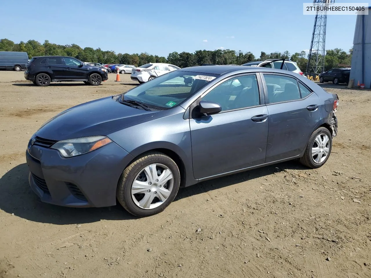 2014 Toyota Corolla L VIN: 2T1BURHE8EC150405 Lot: 71427824