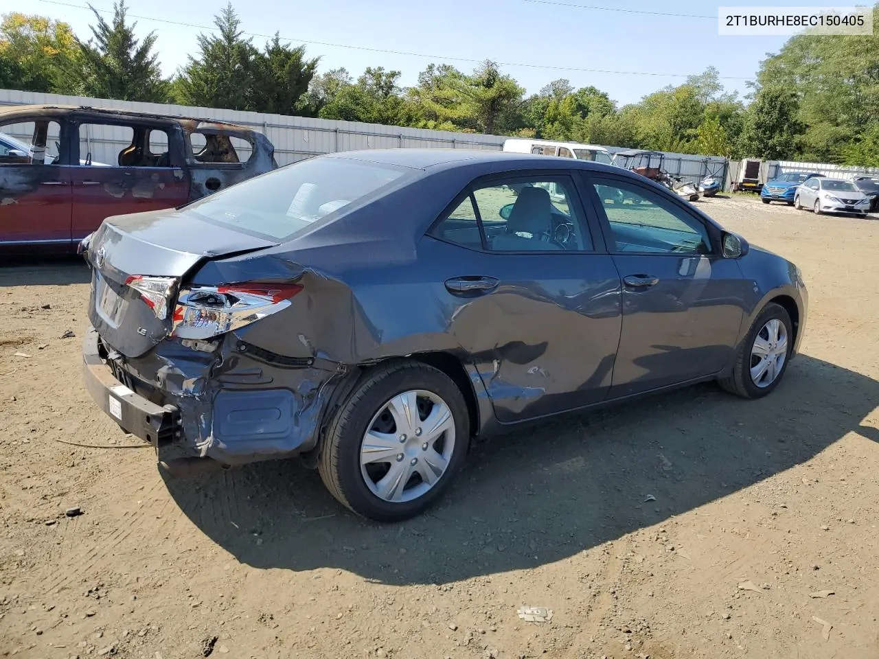 2014 Toyota Corolla L VIN: 2T1BURHE8EC150405 Lot: 71427824