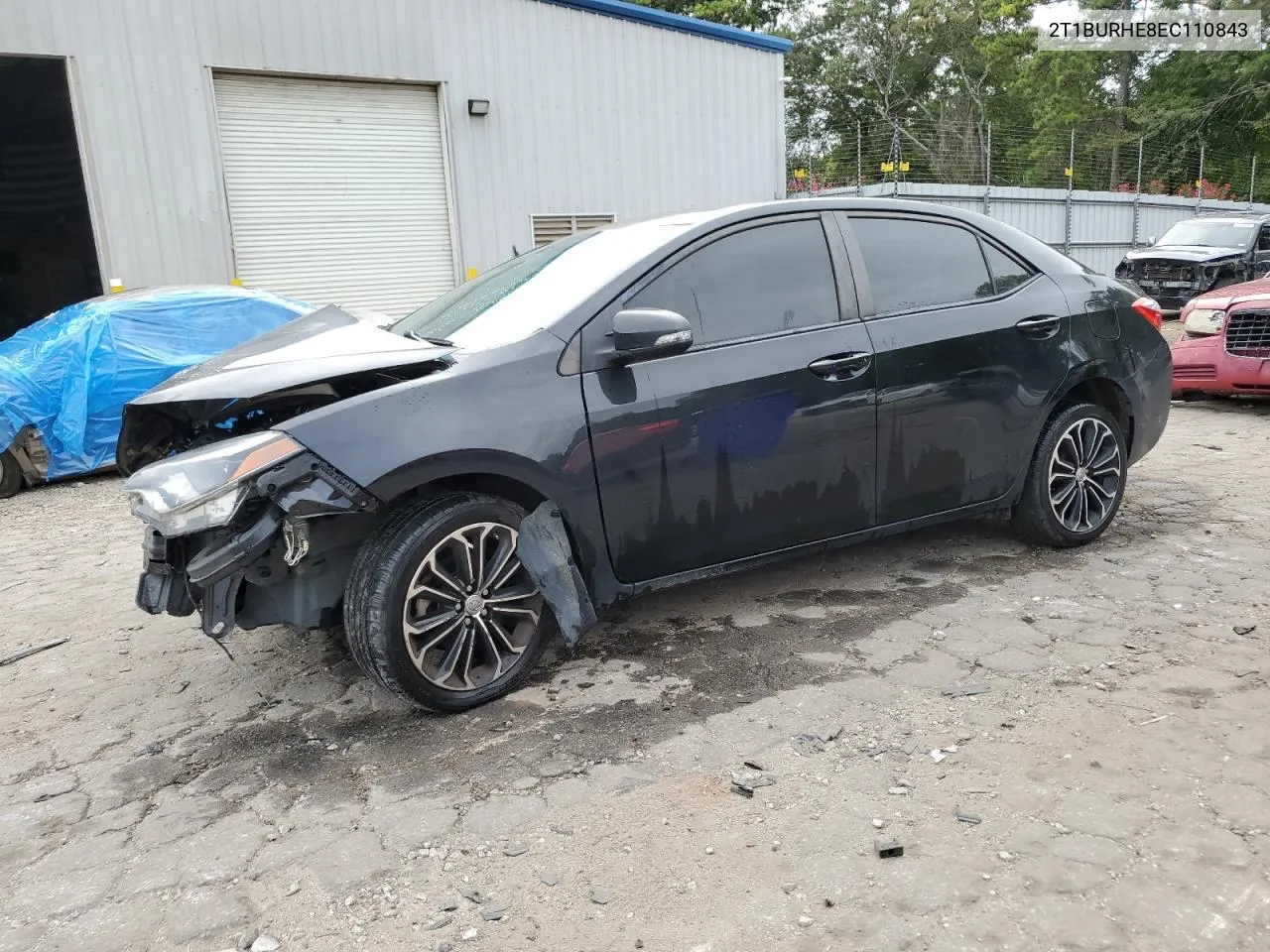 2T1BURHE8EC110843 2014 Toyota Corolla L