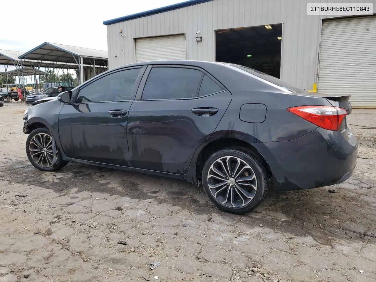 2014 Toyota Corolla L VIN: 2T1BURHE8EC110843 Lot: 71558734