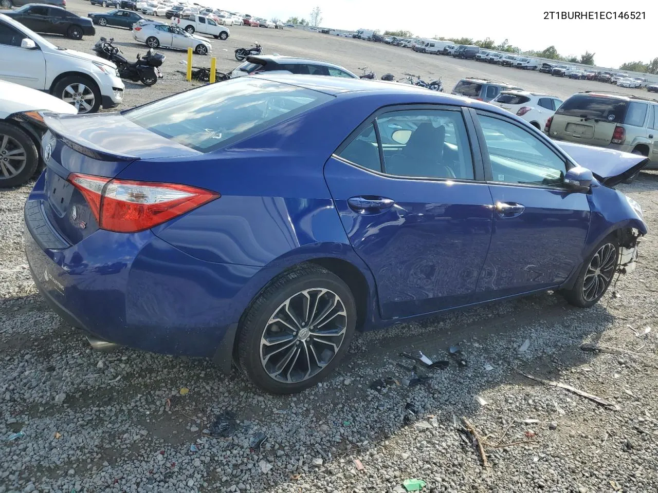 2014 Toyota Corolla L VIN: 2T1BURHE1EC146521 Lot: 71578534