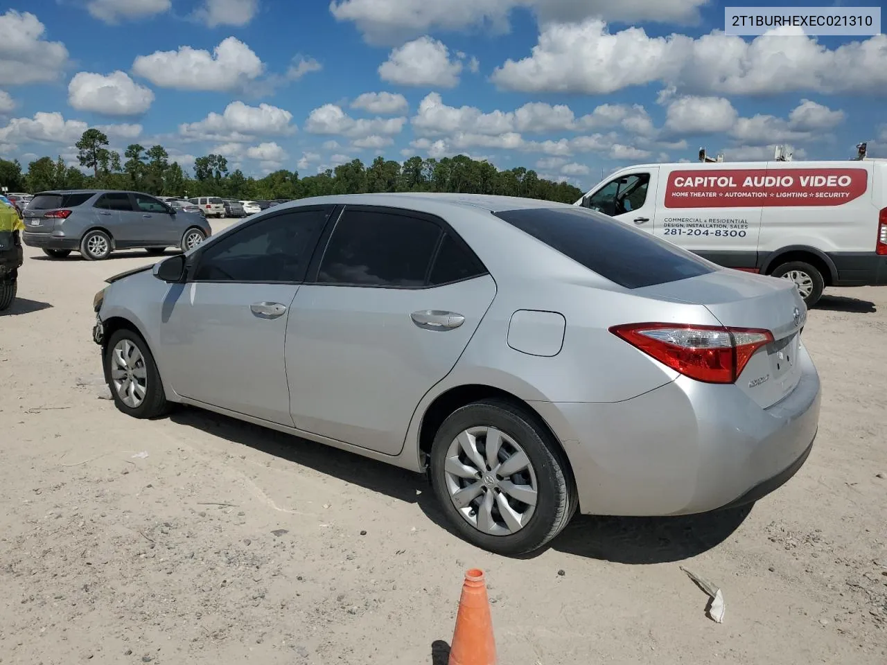 2014 Toyota Corolla L VIN: 2T1BURHEXEC021310 Lot: 71666944